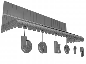 awning 03 3D Model
