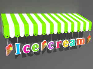 awning 06 3D Model
