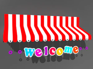 awnings 3D Model