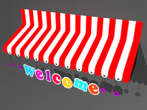 awnings 3D Model