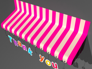 awnings Modèle 3D