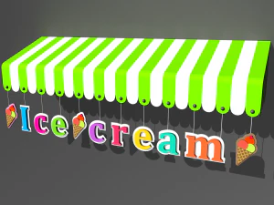 awnings 3D Model