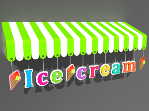 awnings Modèle 3D