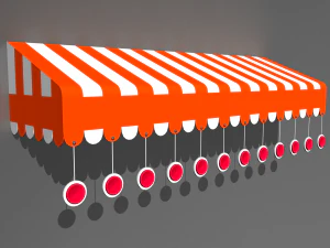 awnings 3D Model