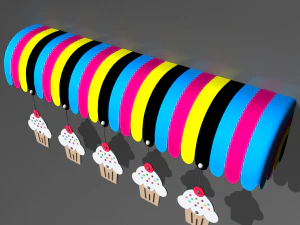 awnings 3D Model
