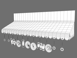 awnings 3D Model