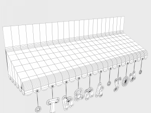 awnings Modèle 3D