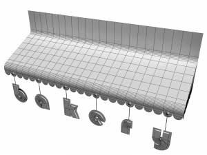 awnings Modèle 3D