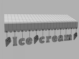 awnings Modèle 3D