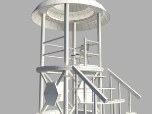 lifeguard tower Model 3D