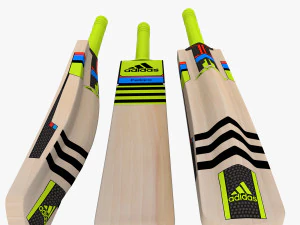 Cricket bat adidas pellara 3D Model