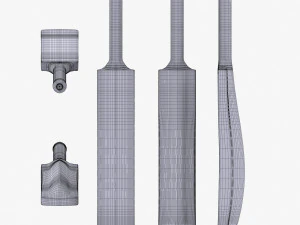 Cricket bat gray nicolls 3D Model