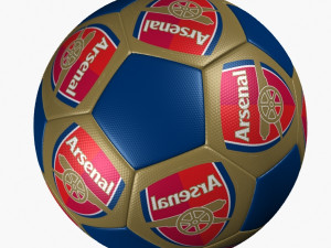 soccer ball arsenal 3D Model