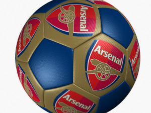 soccer ball arsenal 3D Model