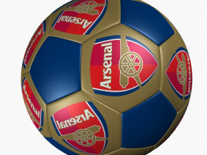 soccer ball arsenal 3D Model