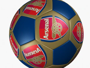 soccer ball arsenal 3D Model