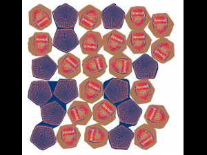 soccer ball arsenal 3D Model