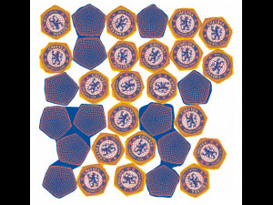 soccer ball chelsea fc 3D Модель