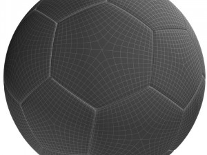 soccer ball manchester city 3D Model