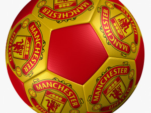 soccer ball manchester united 3D Model