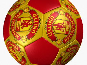 soccer ball manchester united Modelo 3D