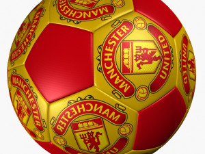 soccer ball manchester united Modelo 3D