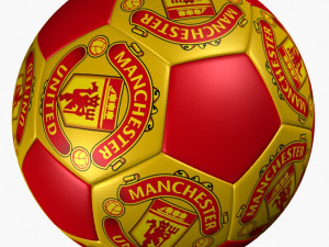 soccer ball manchester united Modelo 3D