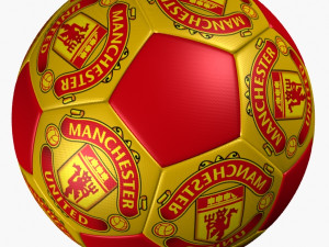 soccer ball manchester united Modelo 3D