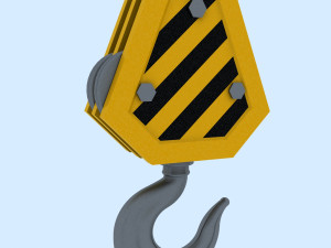crane hook 3D 模型