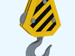 crane hook Modèle 3D