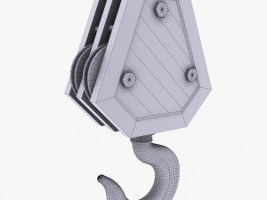 crane hook Modèle 3D