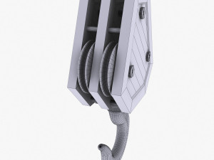 crane hook Modèle 3D