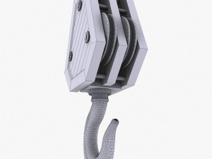 crane hook Modèle 3D