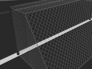 football field 3D-Modell