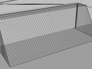 football field 3D-Modell