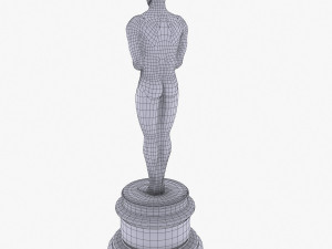 oscar statue 3D-Modell