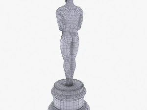 oscar statue 3D Model
