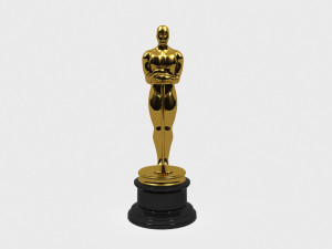 oscar statue 3D-Modell