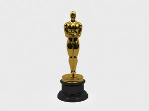 oscar statue 3D Model