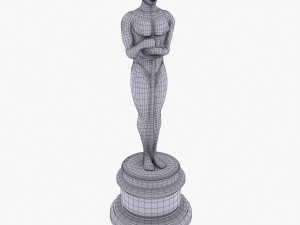 oscar statue 3D-Modell