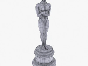 oscar statue 3D Model