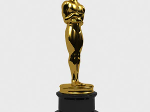 oscar statue 3D Model