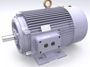 electric motor 3D Model