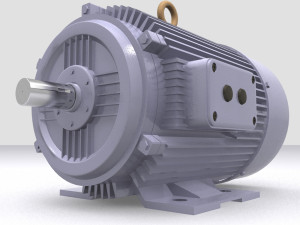 electric motor Modèle 3D