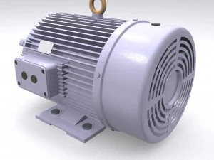 electric motor 3D Model