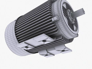 electric motor 3D Model
