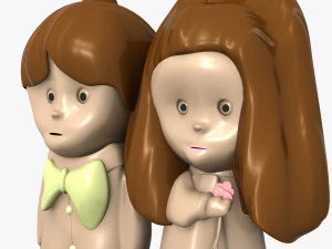 ウエディングケーキ 3Dモデル