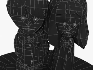 ウエディングケーキ 3Dモデル