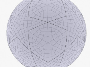 Champions league soccer ball 3D 模型