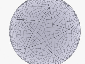 Champions league soccer ball 3D 模型